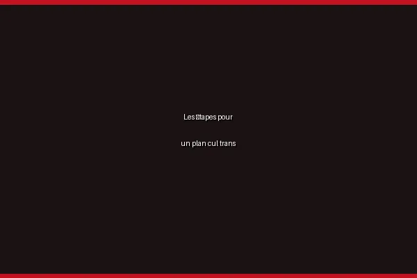 Où trouver un plan cul trans