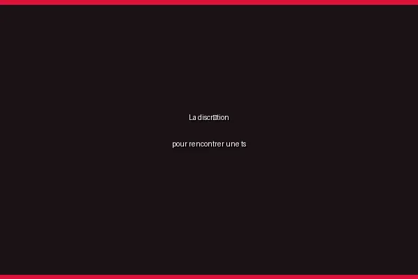 La discrétion dans les rencontres trans