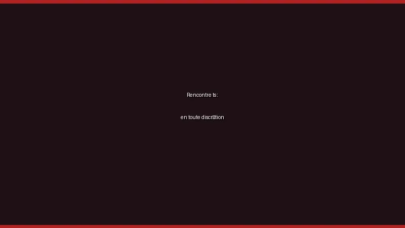 Rencontre TS : en toute discrétion